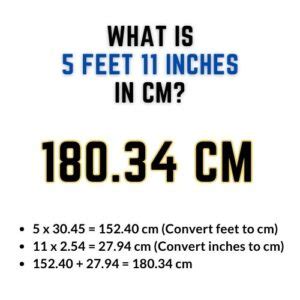 5ft 11in to cm|5 11 in cm formula.